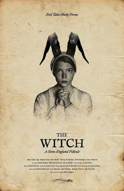 The Witch Film Poster | The witch film, The witch movie, The witch poster