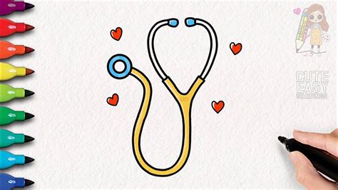 Stethoscope Drawing