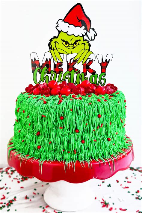 Grinch Cake