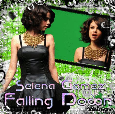 Selena Gomez . Falling Down Picture #108039609 | Blingee.com