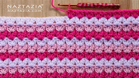 Crochet V-Stitch Cluster - Naztazia