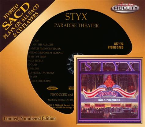 Styx – Paradise Theater (2014, SACD) - Discogs