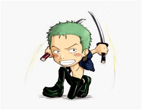 One Piece Chibi Png Transparent Image - Chibi Zoro One Piece Png, Png ...