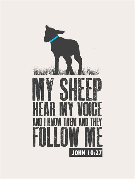 Bible Verse Art Sheep Print Nursery Playroom Kids Wall Art Christian Decor Scripture Art My ...