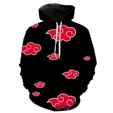 Naruto Hoodie Akatsuki Cloud pattern | Official Licensed Anime Advent Calendar Shop © Calendar Box