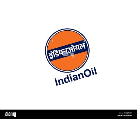 Indian Oil Corporation, rotated logo, white background Stock Photo - Alamy