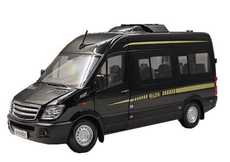 Black 1:24 Scale Die-Cast Higer H6V Bus Model [NB9T291] : EZBUSTOYS.COM