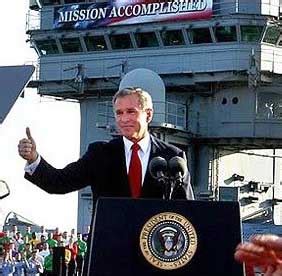 Bush Kept His “Mission Accomplished” Banner – Mother Jones