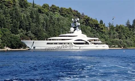 Russian Billionaire Dmitry Rybolovlev's €250 Million Yacht Dazzles In ...