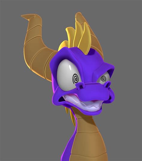 ArtStation - Spyro Bust