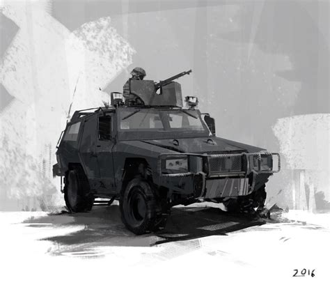 ArtStation - Armored vehicle