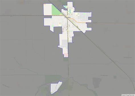 Map of Escalon city