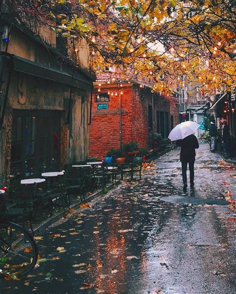 Aesthetic Autumn Rain Wallpapers - Wallpaper Cave