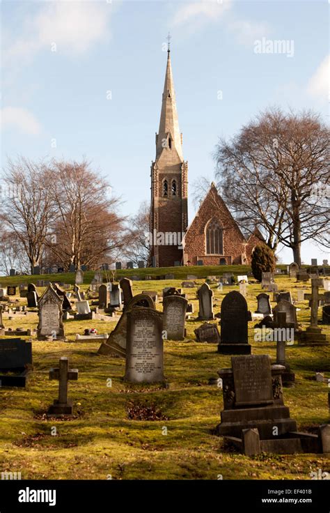 Witton Cemetery and chapel, Birmingham, UK Stock Photo - Alamy