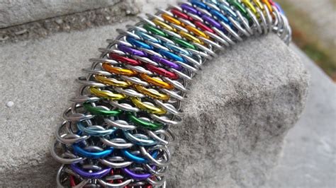 Dragon scale tutorial | Wire jewelry tutorial, Chainmail patterns ...