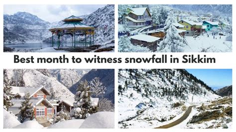 Snowfall in Sikkim ! Best month to witness snowfall in Sikkim