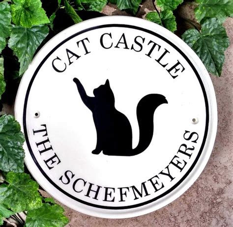 Feed Me Cat Plaque/Cat Decor Sign/Cat Silhouette Plaque/Pet