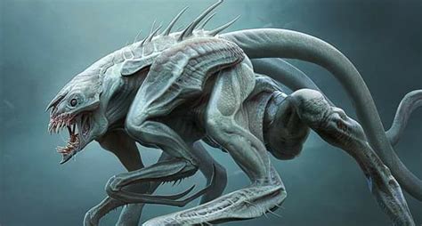 The Tomorrow War: Unused White Spike alien designs unveiled by Ken Barthelmey!