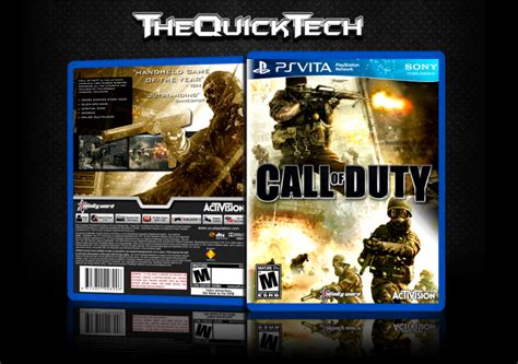 Call Of Duty PlayStation Vita Box Art Cover by TheQuickTech