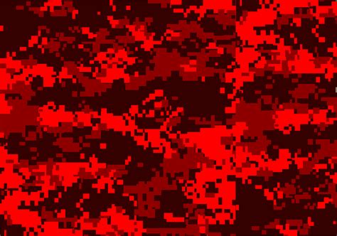 Red Tiger Camo Wallpaper