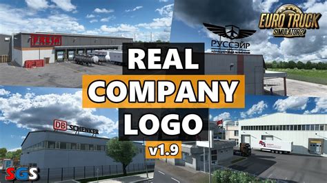 |ETS2 1.46| Real Company Logo v1.9 by Schumi - YouTube