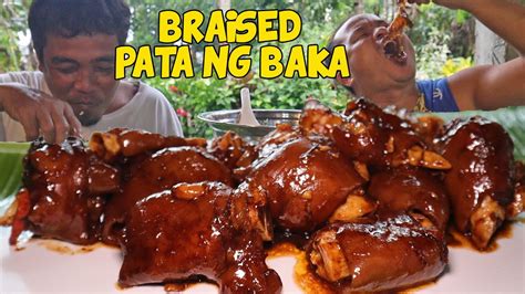 BRAISED BEEF PATA - YouTube