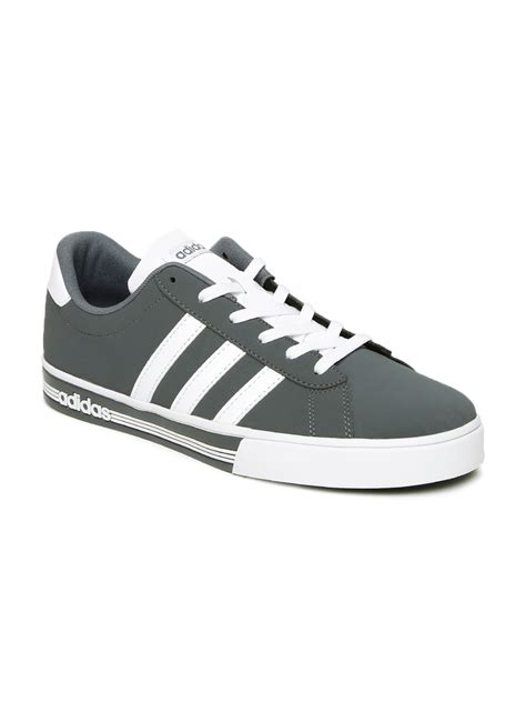 Adidas Neo Shoes Casual Grey Mens So Beautiful