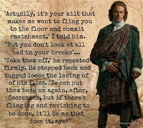 "Outlander Quote/Jamie & Claire Fraser" by Sassenach616 | Redbubble