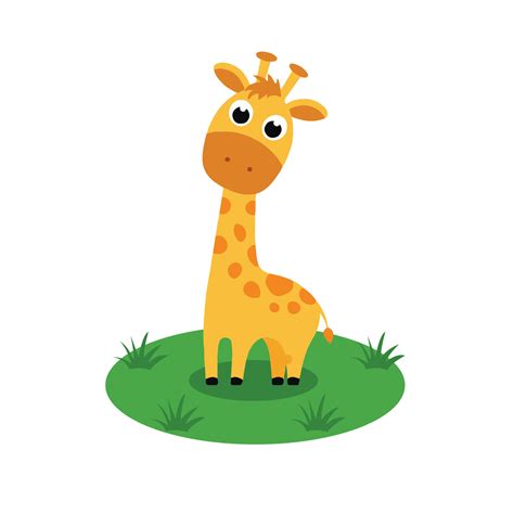 Cute Giraffe Cartoon Vector Art, Icons, and Graphics for Free Download