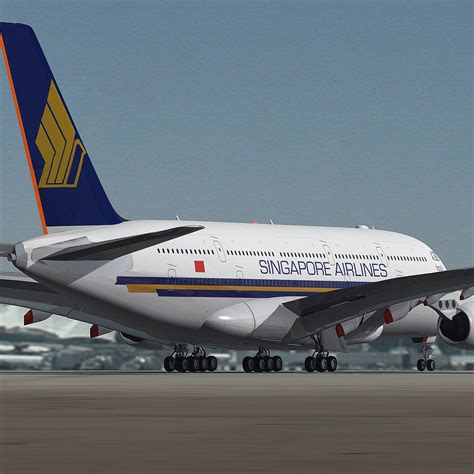 3d model airbus a380