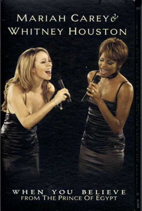 Mariah Carey & Whitney Houston – When You Believe (1998, Cassette) - Discogs