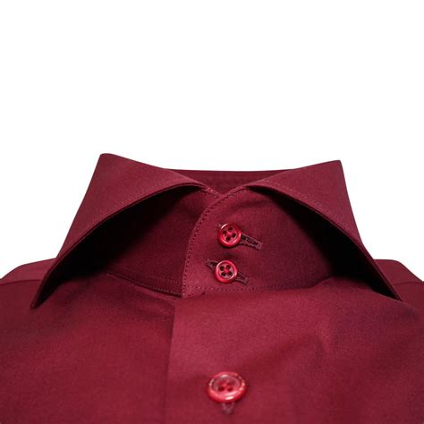 Burgundy Dress Shirt