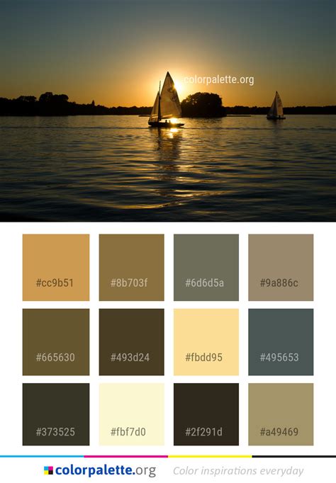 Water Reflection Body Of Color Palette | colorpalette.org