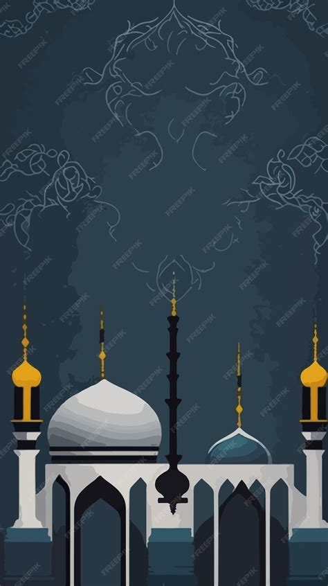 Premium AI Image | Islamic wallpaper for prayers