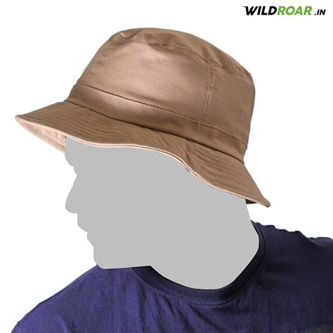 Bucket Hat- Beige colour – WildRoar.in