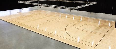 Portable, Professional Basketball Court Rental - Home Court Advantage