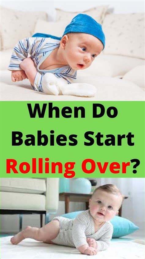 When Do Babies Roll Over | Baby rolling over, Baby developmental ...