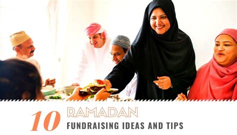 11 Effective Ramadan Fundraising Ideas and Tips | Fundraising, Ramadan, Fundraising tips