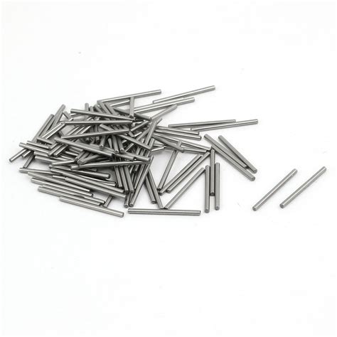 2mmx16mm Metal Parallel Dowel Pins Fasten Elements Silver Tone 100pcs - Walmart.com