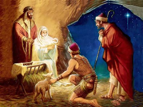 Christian Beautiful Christmas Wallpapers for Desktop | Wallpaper, Nascimento de jesus, Presépio ...