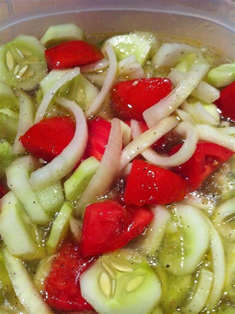 Marinated Cucumbers, Onions, and Tomatoes – 99easyrecipes