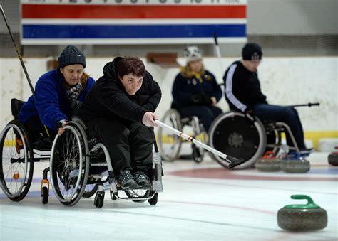 Wheelchair Curling Inverness Ice Centre, Ice Sports Scotland