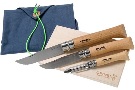 Opinel Nomad Cooking Kit 2177, picnic knife set | Advantageously shopping at Knivesandtools.com