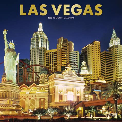 Las Vegas | 2023 Square Wall Calendar – BrownTrout