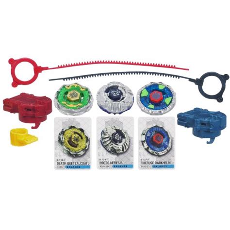 Buy Beyblade Metal Fury Nemesis Crisis Pack Legendary Bladers Tops ...