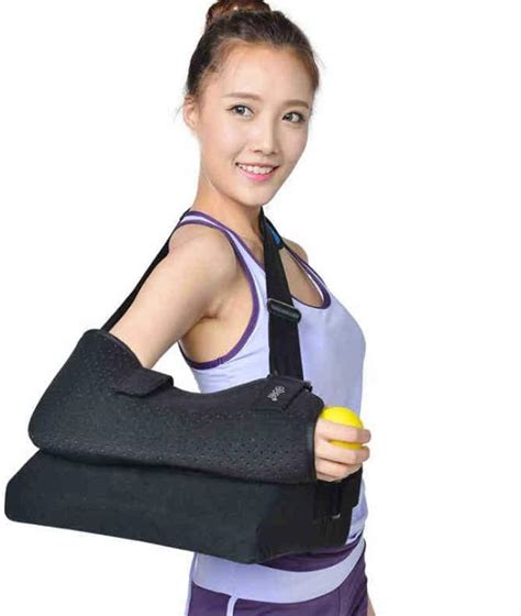 Adjustable Arm Sling, Broken Arm Height adjusts Wrist, Elbow, Shoulder Injury,Fractured,Pain ...