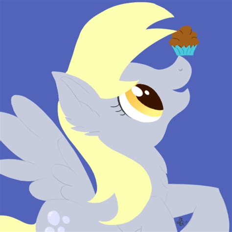 Derpy Hooves loves muffins by GoGummyGo on DeviantArt