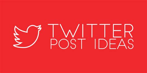 Twitter post ideas for small business owners