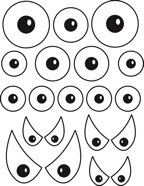 Eyes black and white spooky eyes clipart black and white clipartfest ...