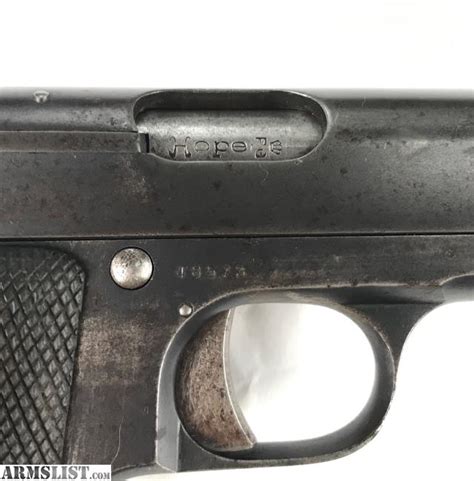 ARMSLIST - For Sale: Ruby Pistol -- WW1 / WW2 -- 32 ACP --Model 1915